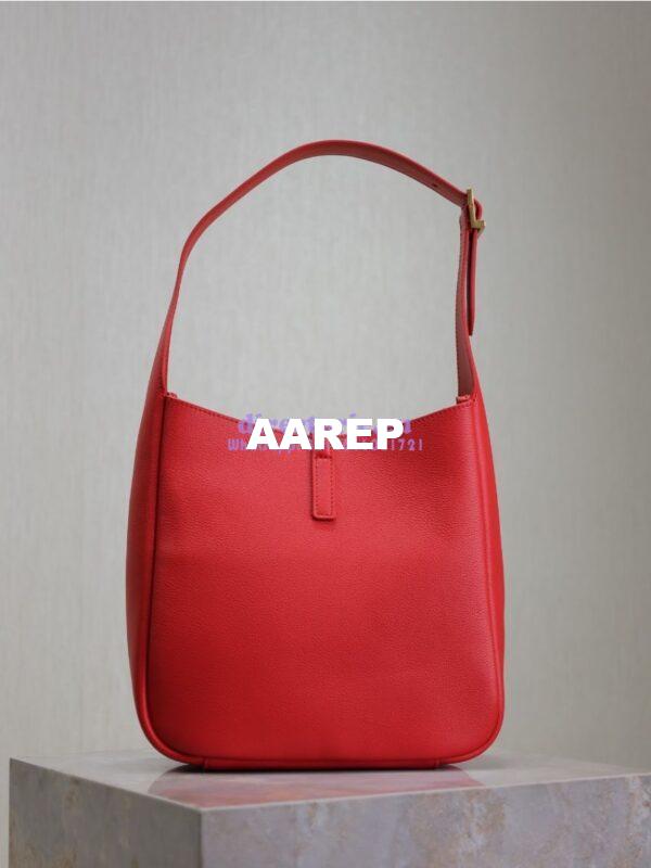 Replica YSL Saint Laurent Le 5 À 7 Supple Small In Grained Leather 713938 Red 14