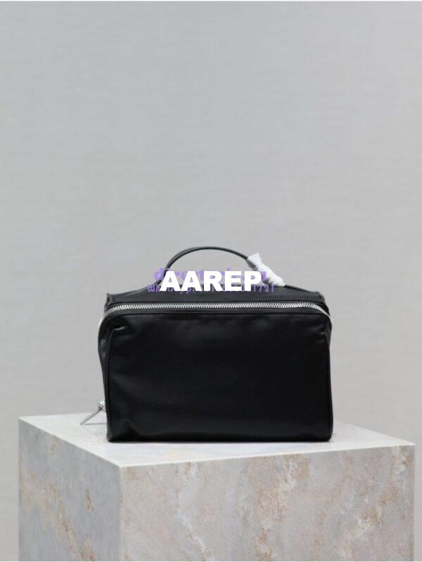 Replica YSL Saint Laurent Gaby Vanity Case in Nylon 753171 Black 3
