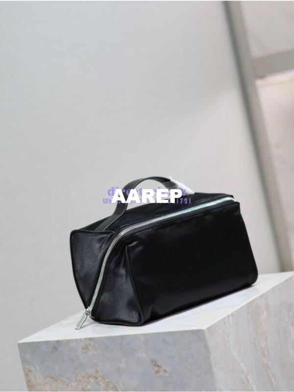 Replica YSL Saint Laurent Gaby Vanity Case in Nylon 753171 Black 4