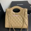Replica Chanel Medium 31 Shopping Bag in Shiny Lambskin AS4853 Lilac