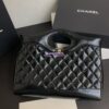 Replica Chanel 31 Shopping Bag in Shiny Lambskin AS4854 White 2