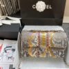 Replica Chanel Python Leather CF Classic Flap Bag Red 12