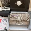 Replica Chanel Python Leather CF Classic Flap Bag 05 2