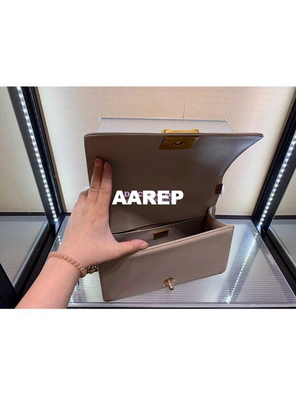 Replica Chanel Lizard Leather Boy Bag with Lizard Handle 002 10