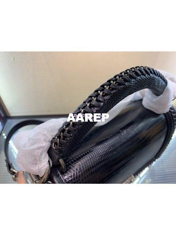 Replica Chanel Lizard Leather Boy Bag with Lizard Handle 001 7