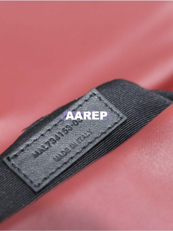 Replica Saint Laurent YSL Calypso In Lambskin 734153 Rough Merlot 15