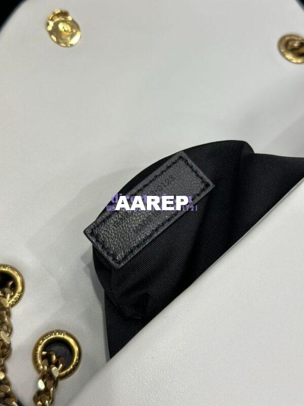 Replica Saint Laurent YSL Calypso In Lambskin 734153 Blanc 15
