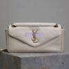 Replica Saint Laurent YSL Calypso In Lambskin 734153 Blanc