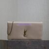 Replica Saint Laurent YSL Calypso In Grained Lambskin 734153 Blanc