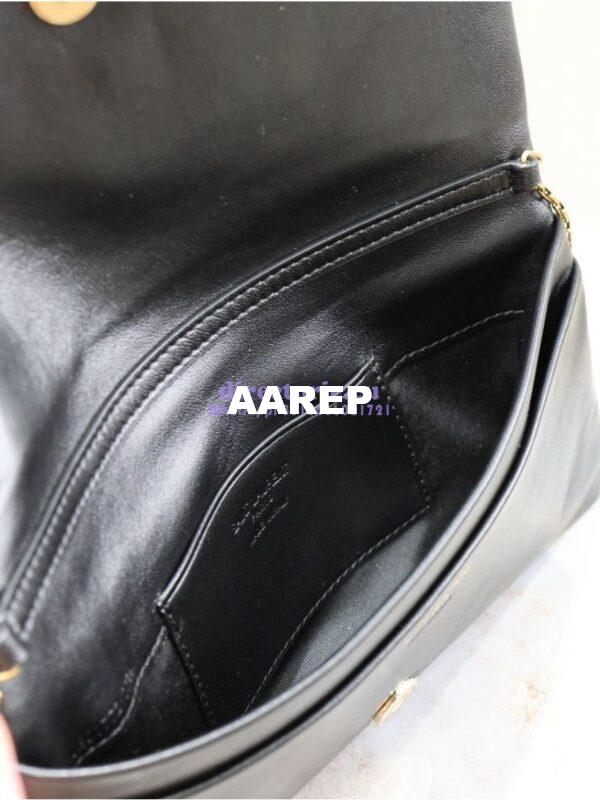 Replica Saint Laurent YSL Calypso Mini Bag In Padded Lambskin 801712 Black 10