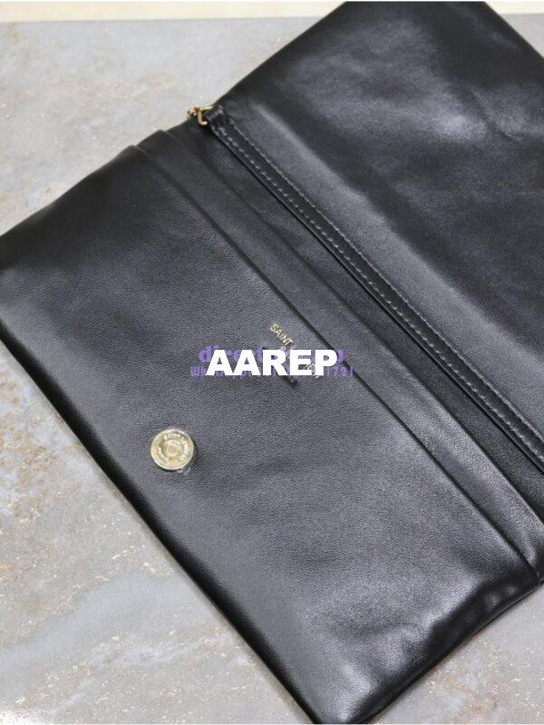 Replica Saint Laurent YSL Calypso Mini Bag In Padded Lambskin 801712 Black 14