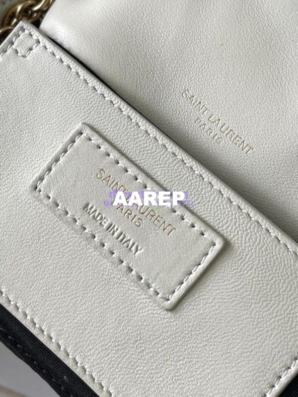 Replica YSL Saint Laurent Jamie 4.3 Mini In Lambskin 766754 Blanc 8