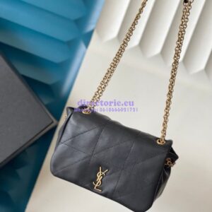 Replica YSL Saint Laurent Jamie 4.3 Mini In Lambskin 766754 Black 2