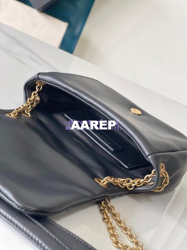 Replica YSL Saint Laurent Jamie 4.3 Mini In Lambskin 766754 Black 7