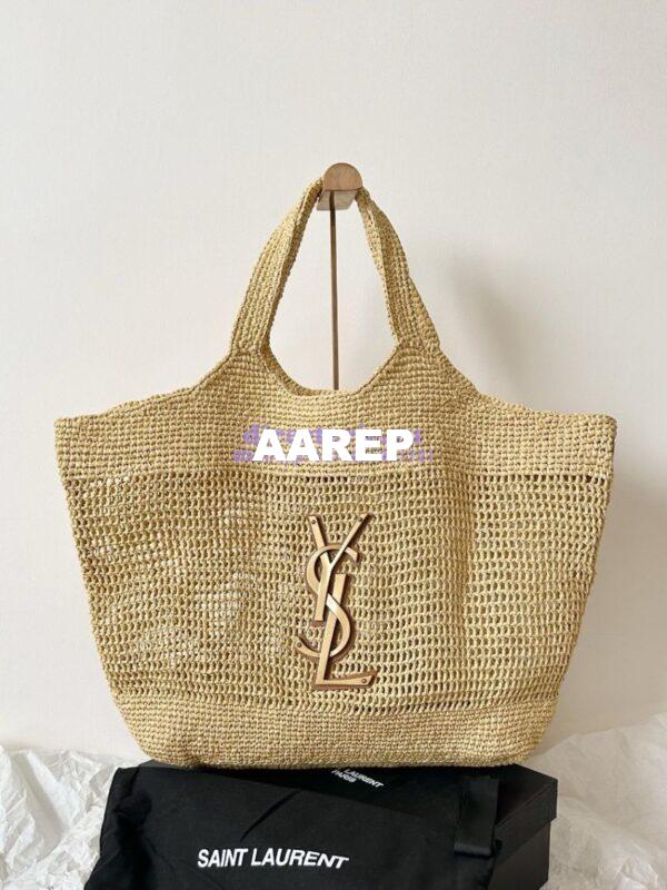 Replica Saint Laurent YSL 2024 Summer Limited Edition ICARE in Raffia 772191 3