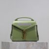 Replica Saint Laurent YSL Large Calypso In Grained Lambskin 777399 dark green