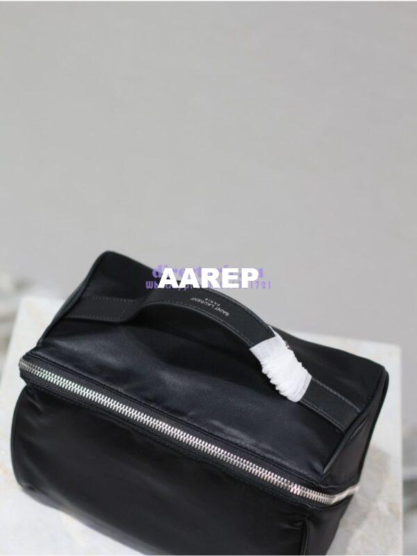 Replica YSL Saint Laurent Paris Cube Trousse In Econyl® Regenerated Nylon 733701 4