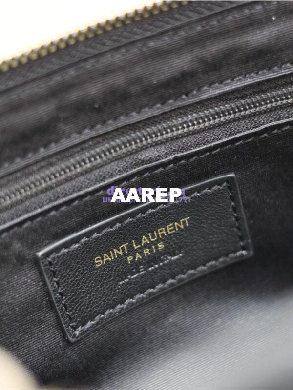 Replica Saint Laurent YSL Gaby Vanity Case In Quilted Lambskin 7531711 Black 15