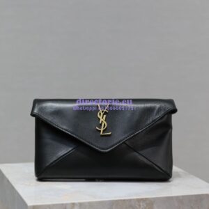 Replica Saint Laurent YSL Cassandre Small Envelope Pouch In Lambskin 764931