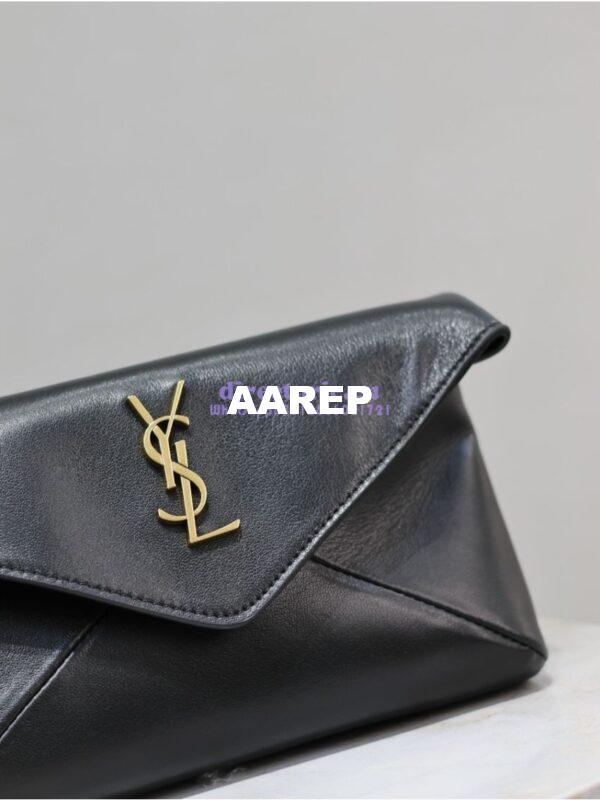 Replica Saint Laurent YSL Cassandre Small Envelope Pouch In Lambskin 764931 6