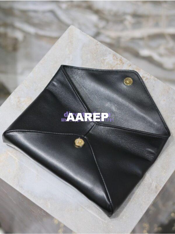 Replica Saint Laurent YSL Cassandre Small Envelope Pouch In Lambskin 764931 12