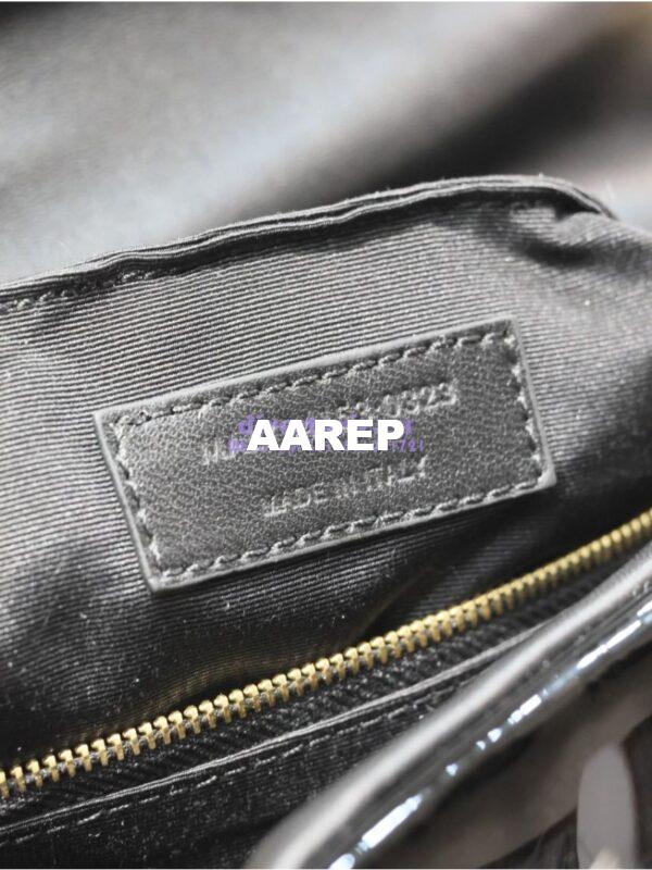 Replica Saint Laurent YSL Calypso In Patent Leather 734153 Black 11