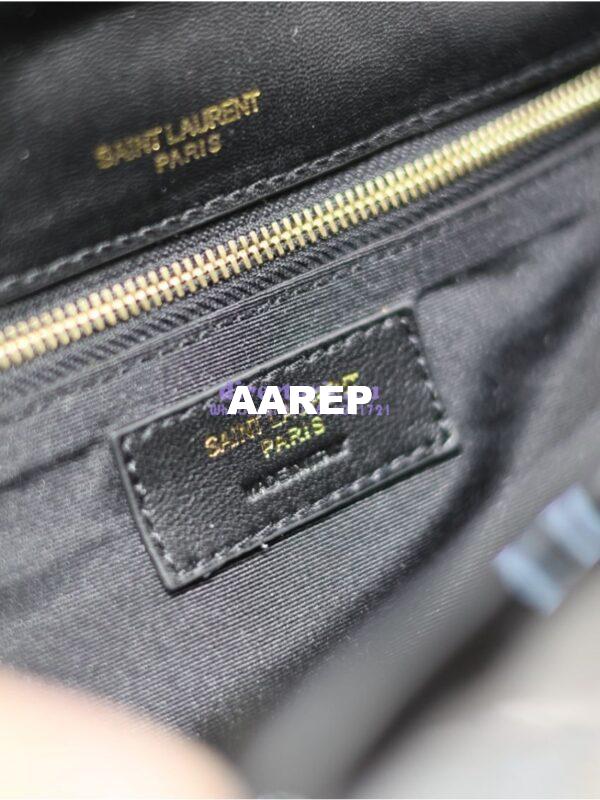 Replica Saint Laurent YSL Calypso In Patent Leather 734153 Black 12