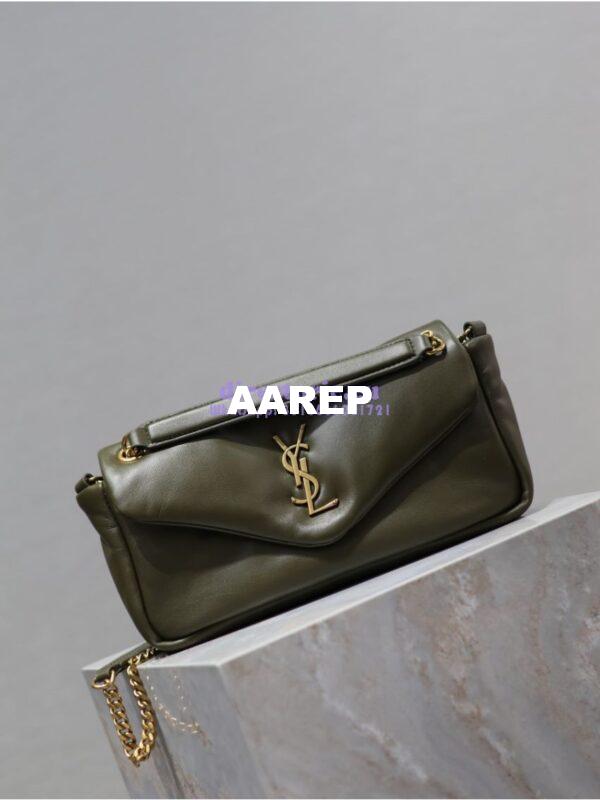 Replica Saint Laurent YSL Calypso In Lambskin 734153 Light Musk 4