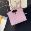 Replica Chanel 31 Mini Shopping Bag Shiny Lambskin & Gold-Tone Metal AS4133 Beige 2