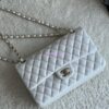 Replica Chanel Limited Edition Camera Bag White Lambskin Light Gold Hardware AS4817 2