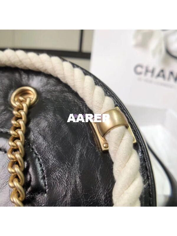 Replica Chanel En Vogue Small Round Bag in Bi-Colour AS0075 5