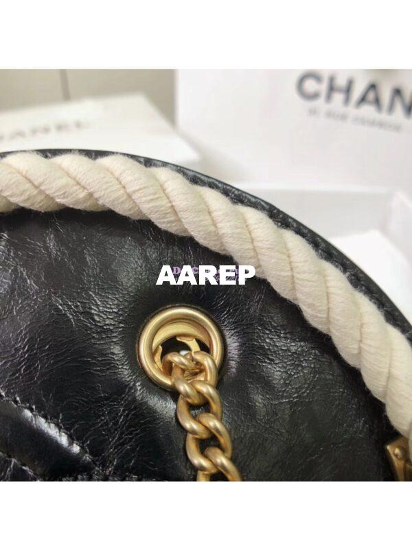 Replica Chanel En Vogue Small Round Bag in Bi-Colour AS0075 8