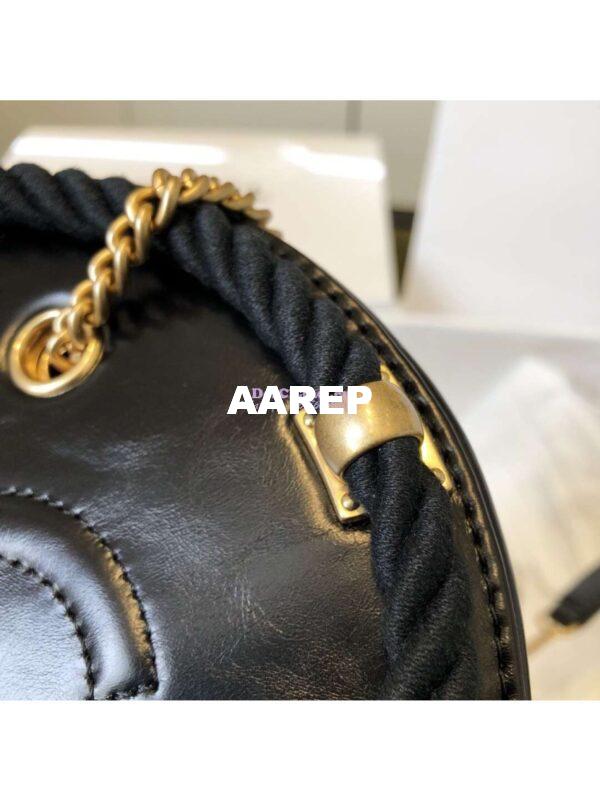 Replica Chanel En Vogue Small Round Bag in Black AS0075 7