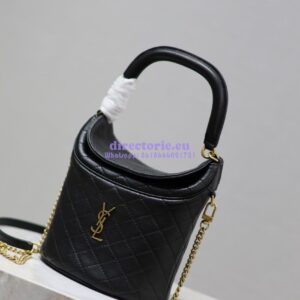 Replica Saint Laurent YSL Gaby Bucket Bag In Lambskin 7639611 2