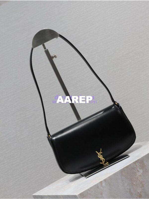 Replica Saint Laurent YSL Mini Voltaire In Box 7796420 Black 4