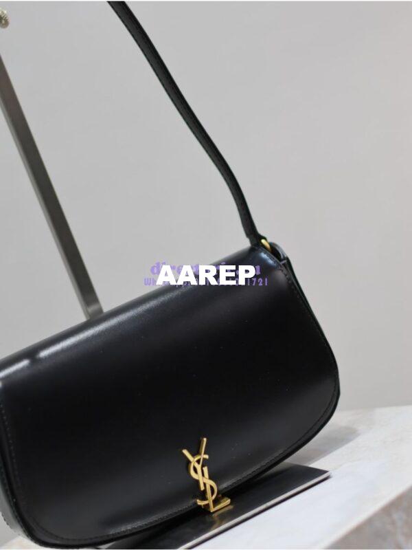 Replica Saint Laurent YSL Mini Voltaire In Box 7796420 Black 6