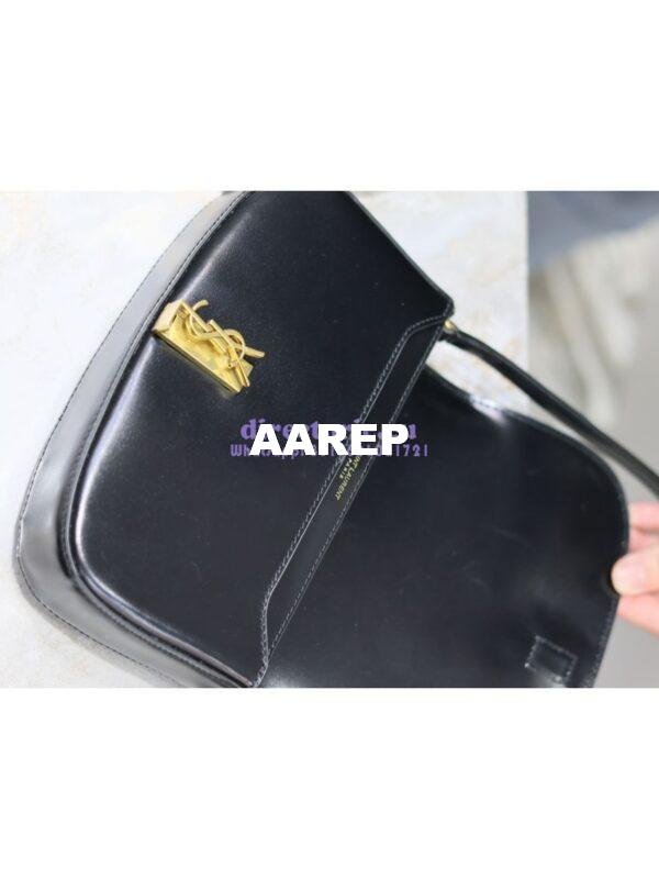 Replica Saint Laurent YSL Mini Voltaire In Box 7796420 Black 9