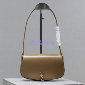 Replica Saint Laurent YSL Mini Voltaire In Box 7796420 Dark Cork