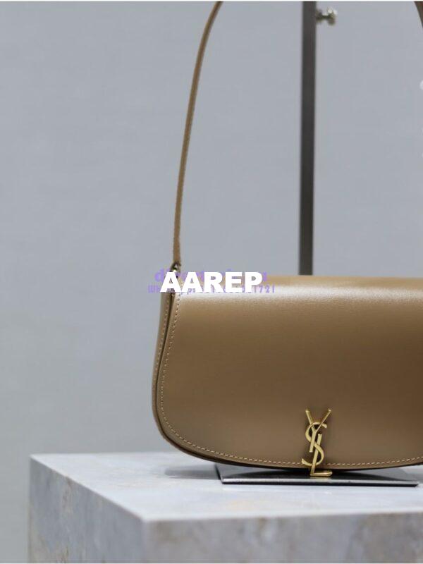 Replica Saint Laurent YSL Mini Voltaire In Box 7796420 Dark Cork 5