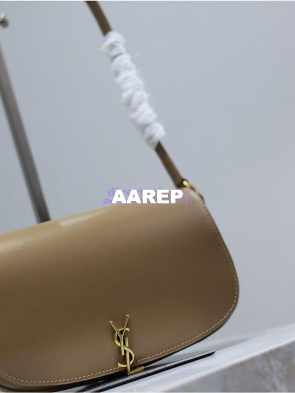 Replica Saint Laurent YSL Mini Voltaire In Box 7796420 Dark Cork 6