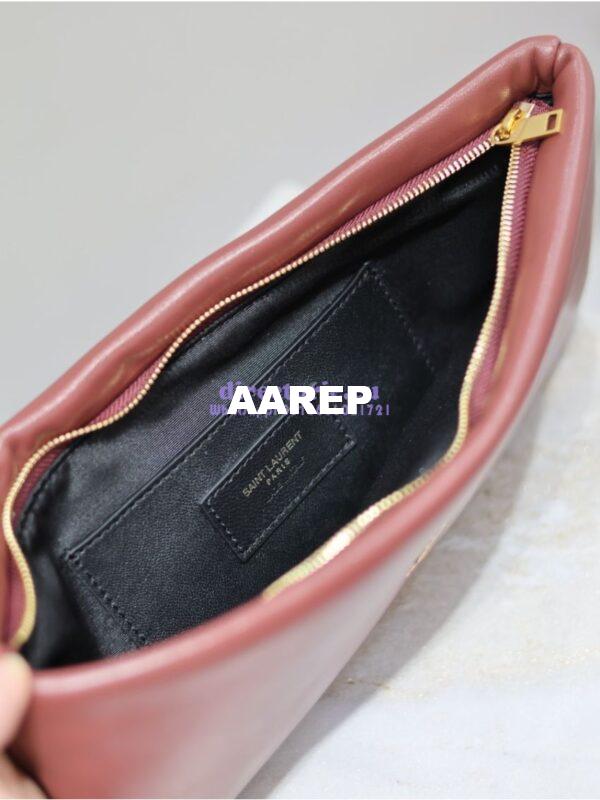 Replica Saint Laurent YSL Calypso Long Pouch In Lambskin 774062 Rouge Merlot 9