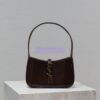 Replica YSL Saint Laurent Mini Le 5 À 7 In Smooth Leather 7103182 Dark Beige 2