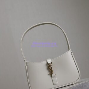 Replica YSL Saint Laurent Mini Le 5 À 7 In Smooth Leather 7103182 Blanc 2
