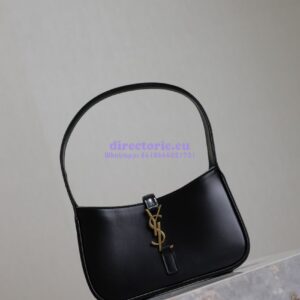 Replica YSL Saint Laurent Mini Le 5 À 7 In Smooth Leather 7103182 Black 2