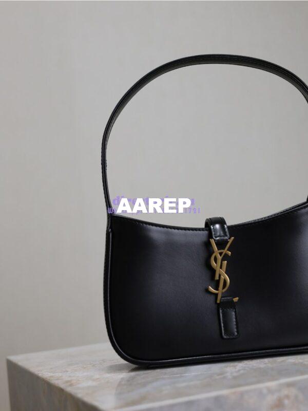 Replica YSL Saint Laurent Mini Le 5 À 7 In Smooth Leather 7103182 Black 6