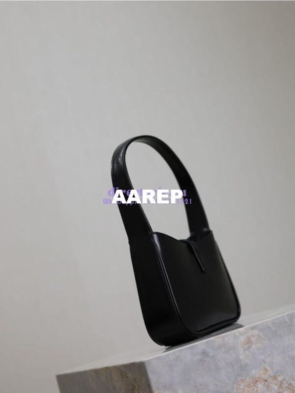 Replica YSL Saint Laurent Mini Le 5 À 7 In Smooth Leather 7103182 Black 10