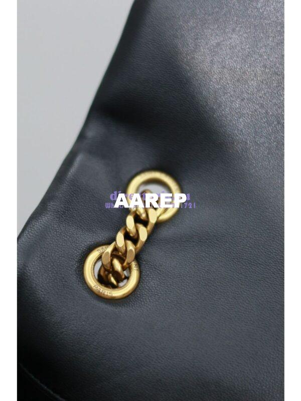 Replica YSL Saint Laurent Jamie Large Chain Bag "Carré Rive Gauche" In Lambskin 761908 Black 11