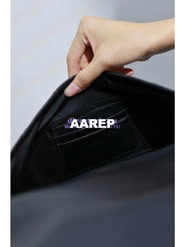 Replica YSL Saint Laurent Jamie Large Chain Bag "Carré Rive Gauche" In Lambskin 761908 Black 14