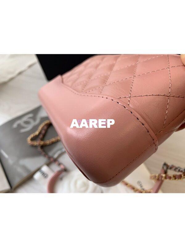 Replica Chanel Gabrielle Clutch With Chain A94505 Pink 6