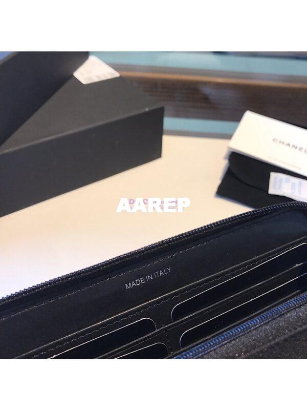 Replica Chanel Boy Long Zipped Wallet Caviar A80288 17